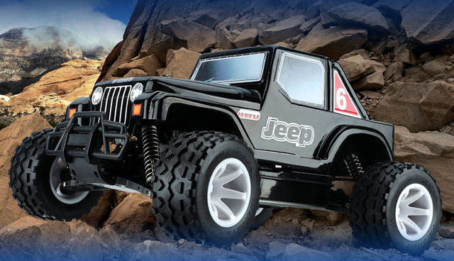 Monster Truck JEEP Nitro 2-speed 1:10 (JEEPI) RTR