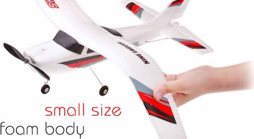 Airplain Sky Eagle Ultra-Micro Classic 3CH with remote control 2,4 Ghz