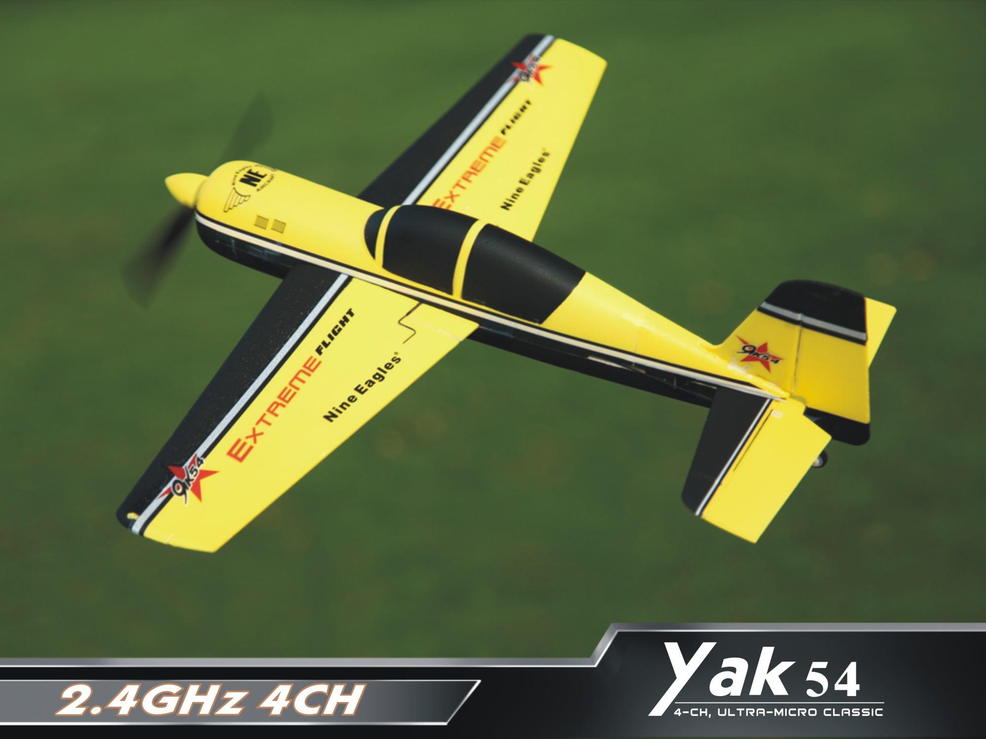 Yak 54 Ultra-Micro Classic 4CH - 2,4 Ghz  RTF